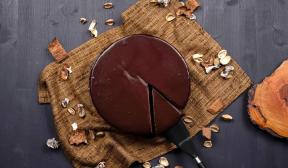 Vier Ingrediënten Chocolade Cheesecake Zonder Bakken