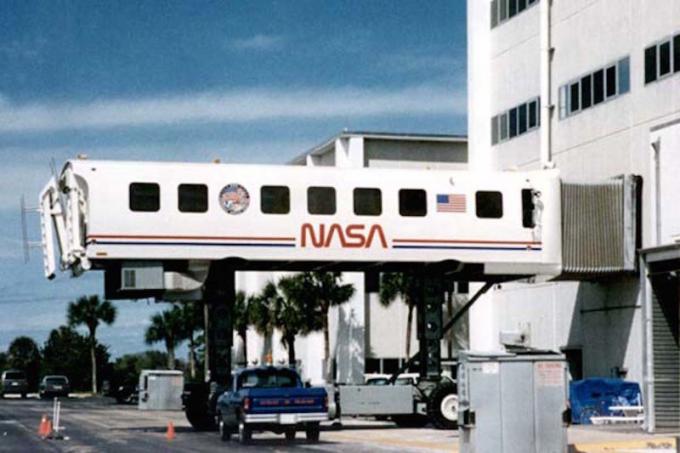 NASA voertuigen voor het vervoer van personeel