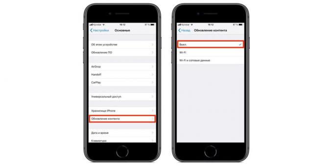 Hoe te kalibreren uw iPhone batterij: Het uitschakelen van Ververs apps op achtergrond