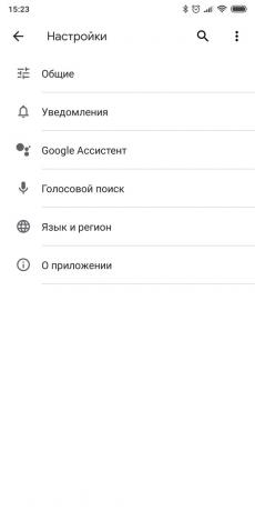 Stel uw telefoon op het Android-besturingssysteem: draai Ok Google-team in Google Assistant