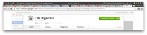 Tab Organizer brengen om Chrome tabbladen openen