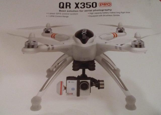 OVERZICHT: quadrocopter Walkera X350 Pro - open source analoge Phantom