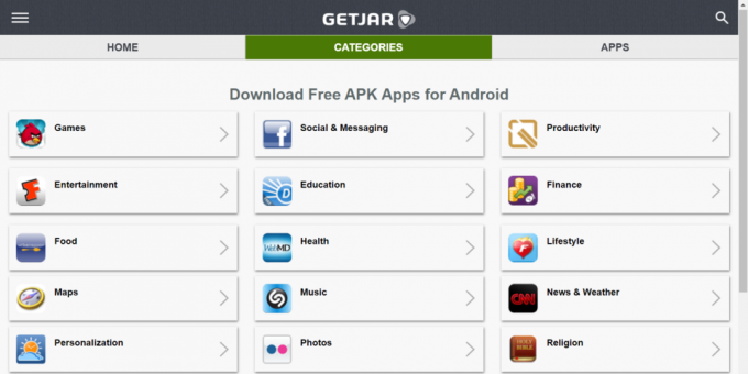 Waar kunt u Android-apps downloaden: GetJar
