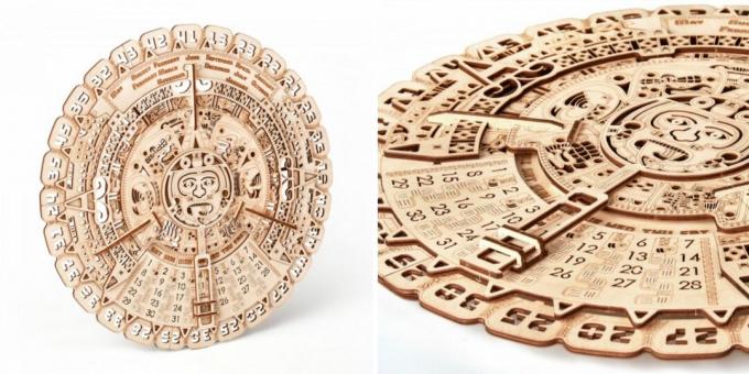Wood Trick Maya-kalender
