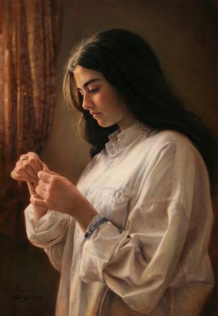 Iman Maleki - "Meisje bij het venster» /imanmaleki.com