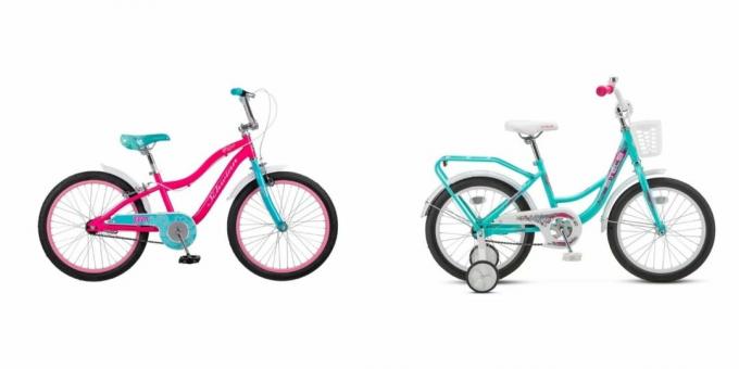 Verjaardagscadeaus voor een meisje voor 7 jaar: fiets