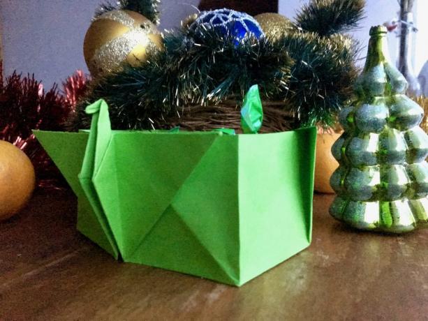 kerstmis origami