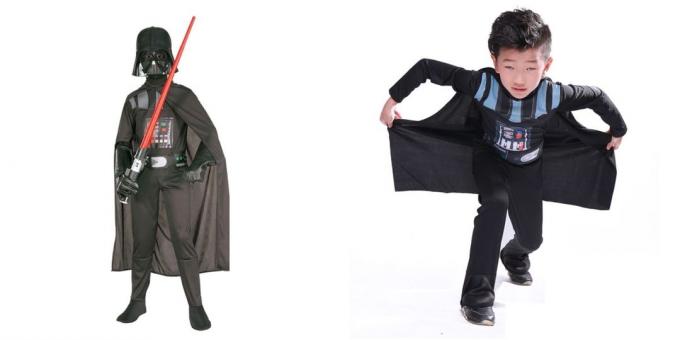 Nieuwe jaar kostuums voor kinderen: Darth Vader