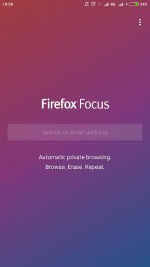 Firefox Focus - mobiele browser om paranoïde en zuinig