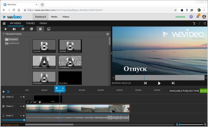 video-editing programma: WeVideo