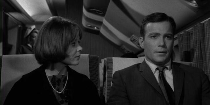 Een shot uit de oude serie "The Twilight Zone"