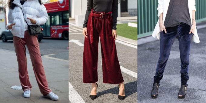 Summer verkoop van kleding en schoeisel voor vrouwen: Loose broek Velour