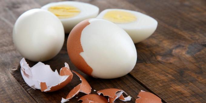 Een eierontbijt voorziet het lichaam van hoogwaardige eiwitten