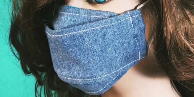 Hoe een opvouwbaar medisch masker met filteropening en flexibel inzetstuk te naaien