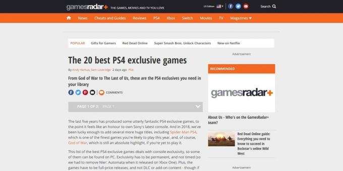 Waar je moet kijken voor het spel: een selectie op GamesRadar