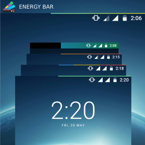 Energy Bar voor Android zal helpen de batterij-indicator beter zichtbaar te maken