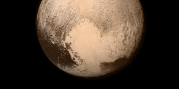 Foto's van de ruimte: het hart van Pluto