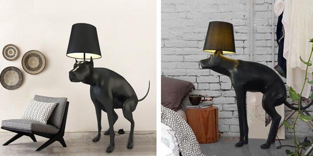 Floor lamp "Dog for business"