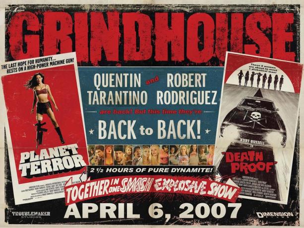 Quentin Tarantino: Quentin Tarantino samen met Robert Rodriguez, en organiseerde het project "Grindhouse"