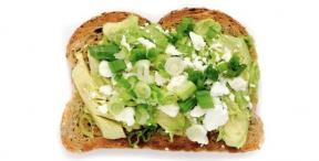 Recepten: Ontbijt runner - toast met avocado