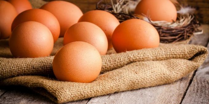 Stress verminderen met voeding: eieren