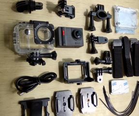 Action Camera elefoon Ele Cam Explorer Pro: foto's en video's van behoorlijke kwaliteit voor $ 92
