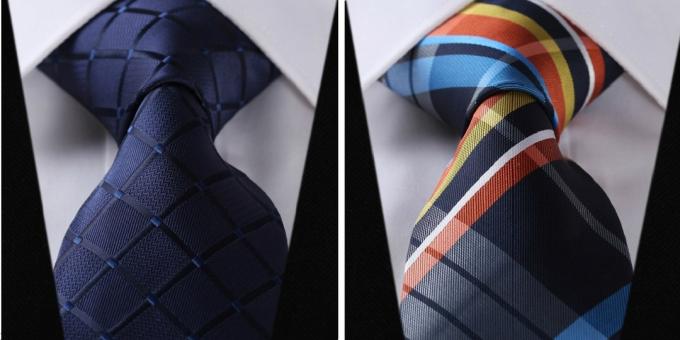 gekleurde stropdas