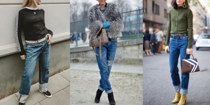 Jeans met gateways voor vrouwen - 2019