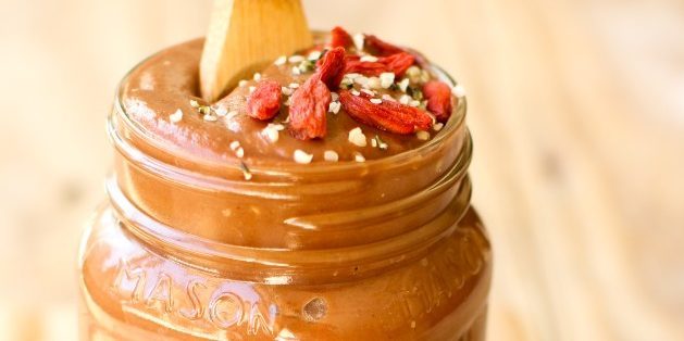 Chocolade pudding met bloemkool