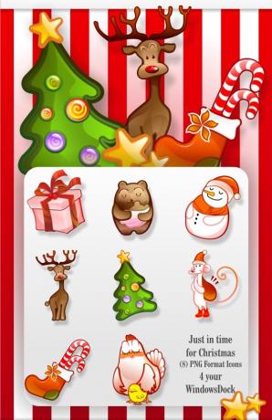 Kerstmis Dock Icons door chicho21net