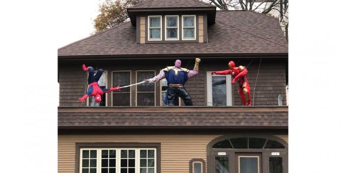 Halloween in de stijl van The Avengers