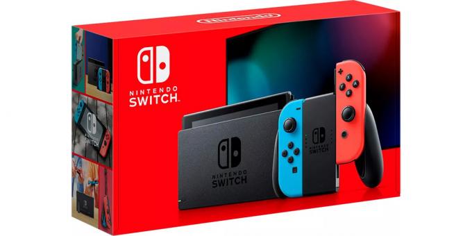 Box bijgewerkte versie van de Nintendo Switch