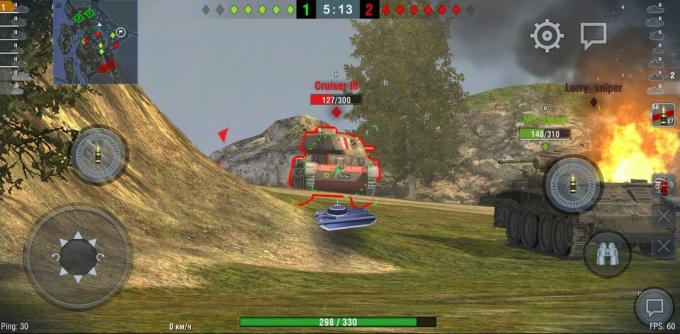 Prestaties bij het spelen van World of Tanks: Blitz
