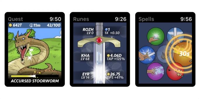 Games for Apple Watch: Runeblade