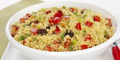 recepten voor vegetariërs: couscous met groenten