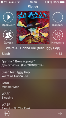 Hoe kan ik mijn muziek van "VKontakte" in de Apple Music