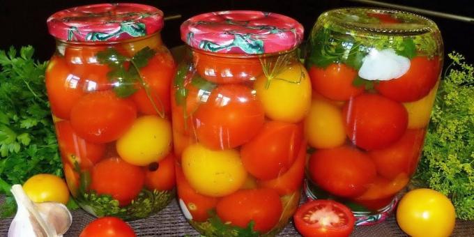 Recepten: Gemarineerde tomaten met kruiden