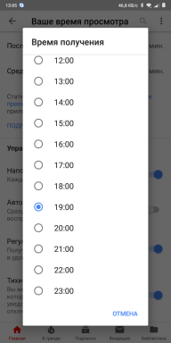 In de mobiele YouTube verscheen tijd management tools