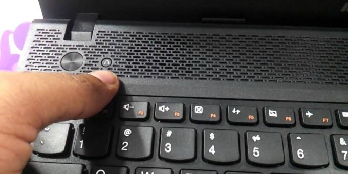 Hoe toegang krijgen tot de BIOS op een laptop van Lenovo: speciale sleutel om de BIOS