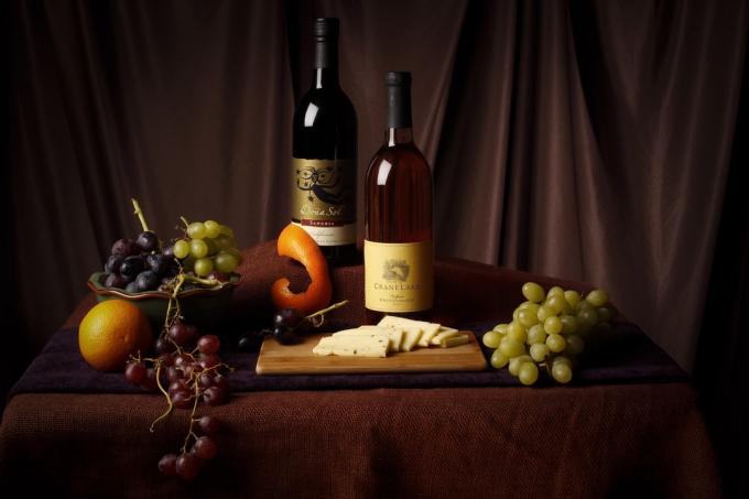 Nederlandse kaas en wijn