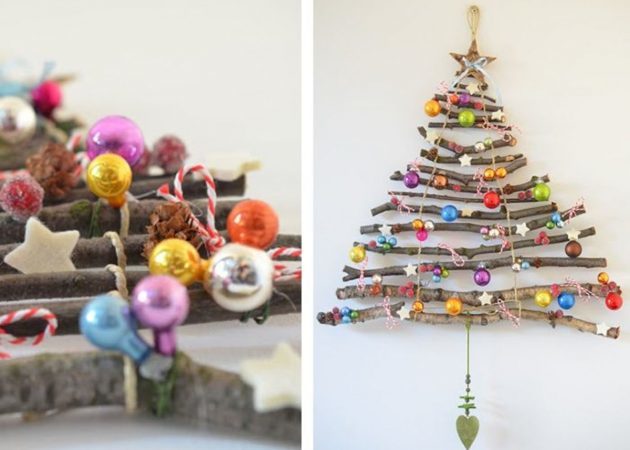 Versieren van de kerstboom: Alternative