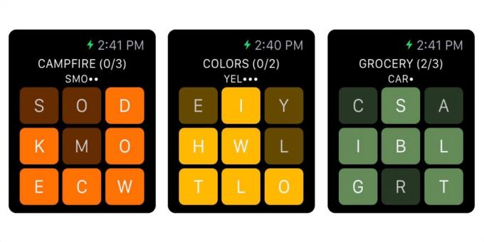 Games for Apple Watch: Letterpad