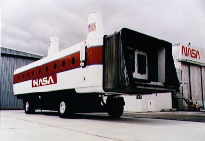 NASA voertuigen voor het vervoer van personeel