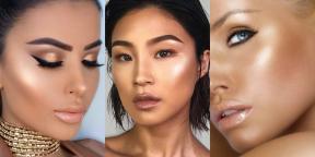 Nieuwe make-up: 6 mode ideeën voor degenen die willen schitteren