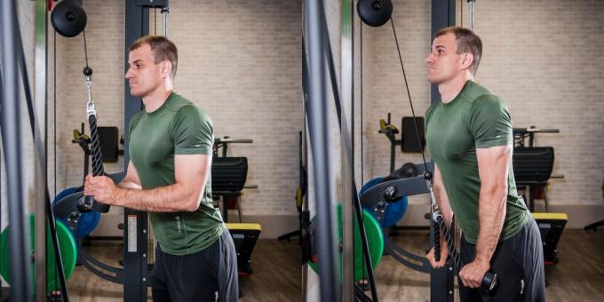 Het trainingsprogramma: strekarmen triceps