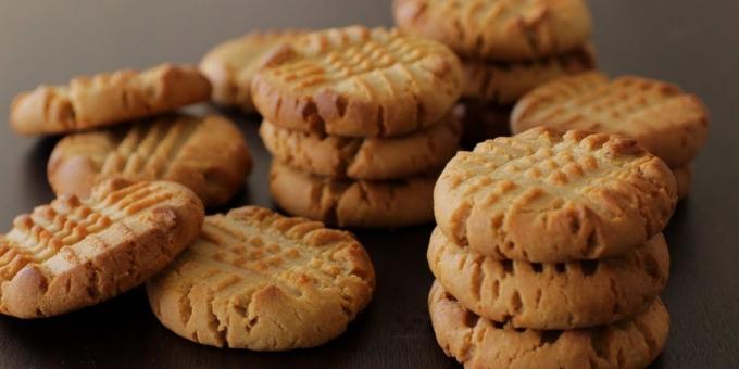 Lenten koekjes met pindakaas