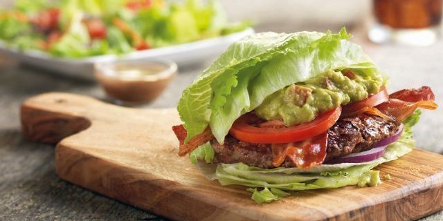 salade hamburger