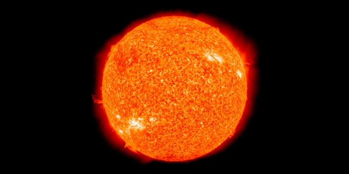Wetenschappelijke feiten: de zon verwarmt ons met oud licht