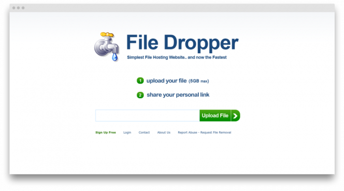  File scherm Dropper