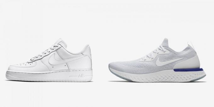 Nieuwe schoenen: Nike Air Force 1 en de Nike Epic Reageer